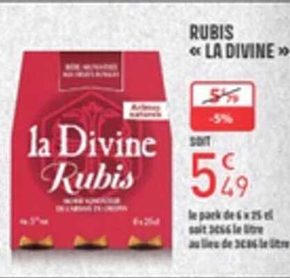 RUBIS « LA DIVINE »