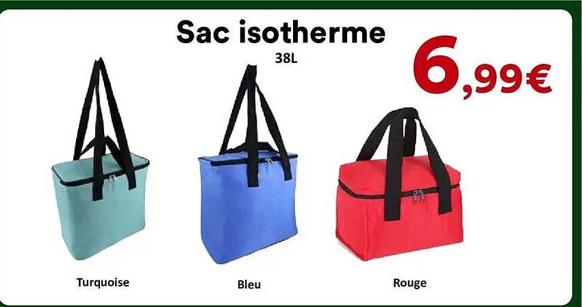 Sac isotherme 38L