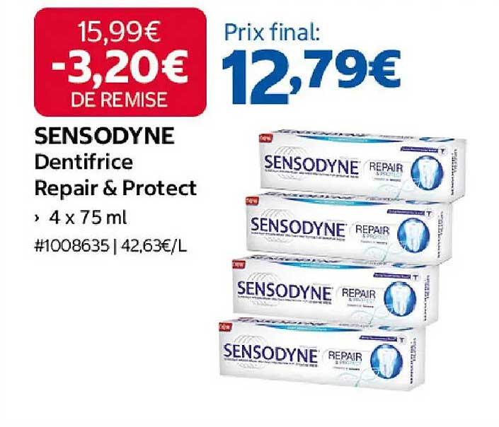 SENSODYNE Dentifrice Repair & Protect