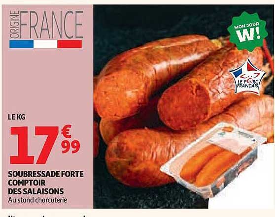 SOUBRESSADE FORTE COMPTOIR DES SALAISONS