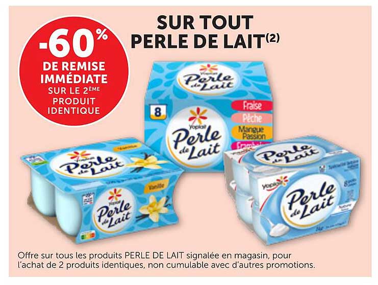 SUR TOUT PERLE DE LAIT