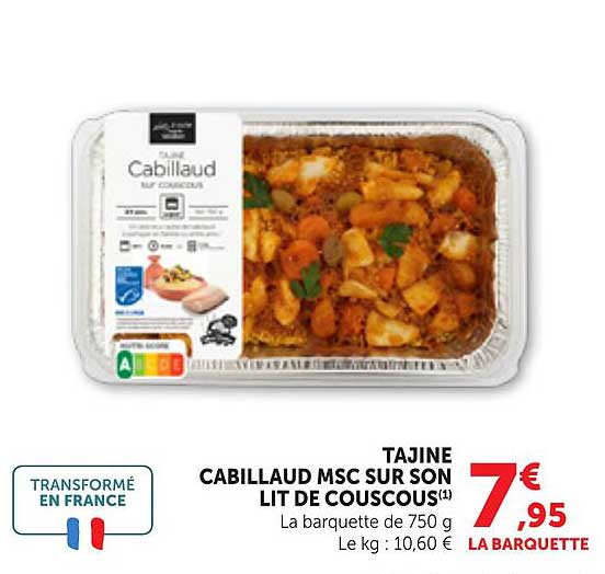 TAJINE CABILLAUD MSC SUR SON LIT DE COUSCOUS(1)