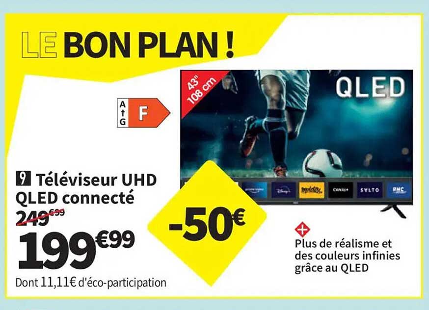 Téléviseur UHD OLED connecté