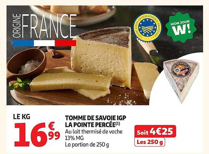TOMME DE SAVOIE IGP LA POINTE PERCÉE(1)