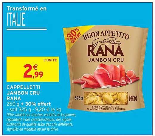 Transformé en ITALIE