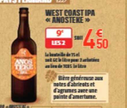 WEST COAST IPA « ANOSTEKE »