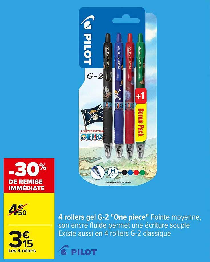 4 rollers gel G-2 "One piece"