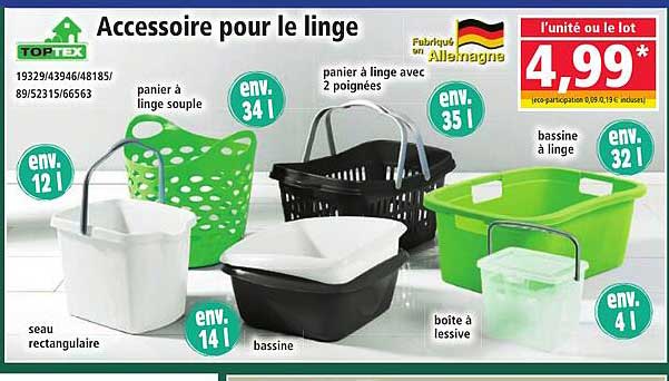Accessoire pour le linge