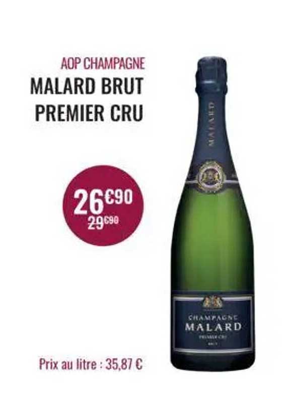 AOP CHAMPAGNE MALARD BRUT PREMIER CRU