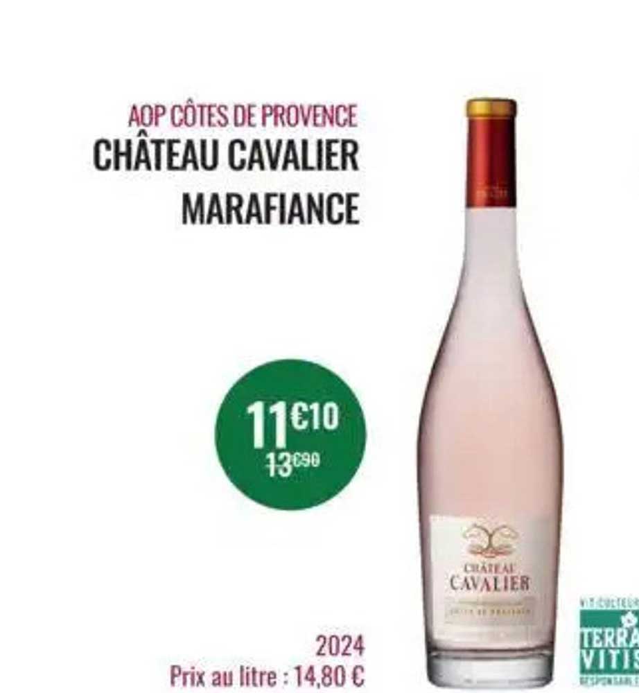 AOP CÔTES DE PROVENCE CHÂTEAU CAVALIER MARAFIANCE