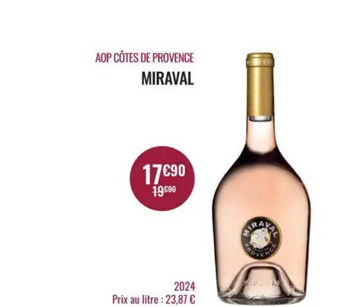 AOP CÔTES DE PROVENCE MIRAVAL