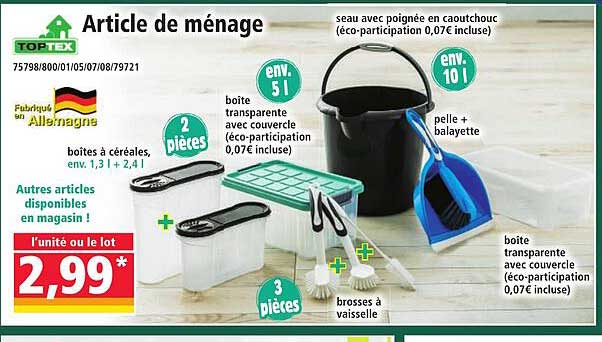 Article de ménage