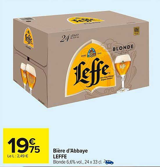 Bière d’Abbaye LEFFE