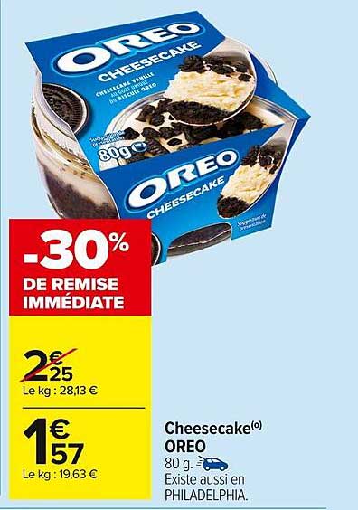 Cheesecake Oreo 80 g