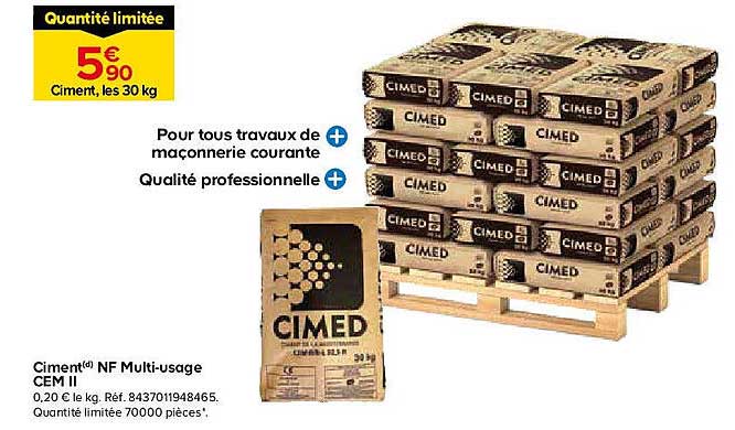 Ciment® NF Multi-usage CEM II