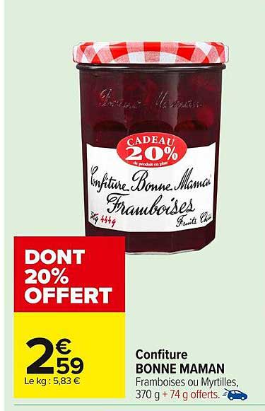 Confiture Bonne Maman