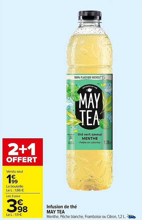 Infusion de thé MAY TEA - Menthe