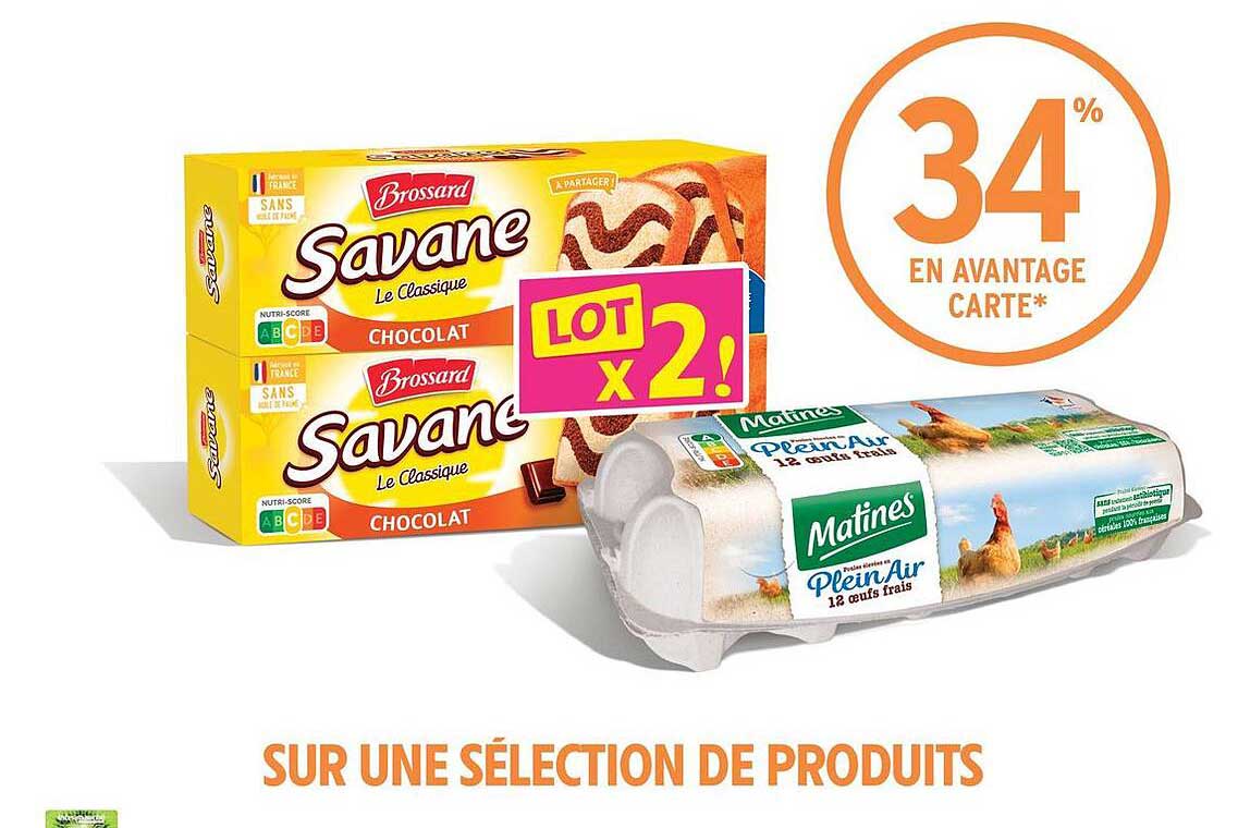 LOT x2 Savane Chocolat