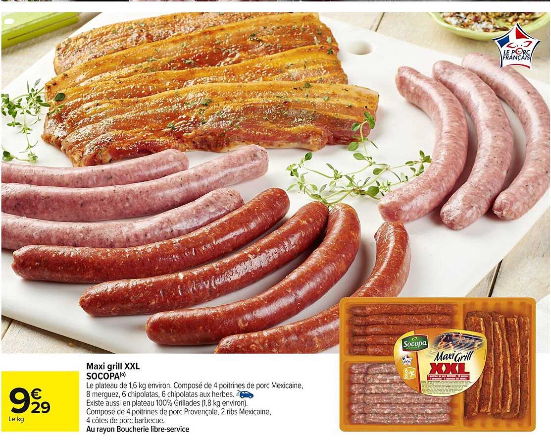 Maxi grill XXL SOCOPA