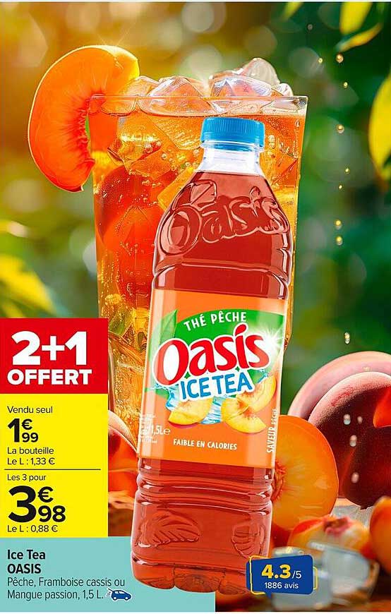 Oasis Ice Tea 2+1 OFFERT