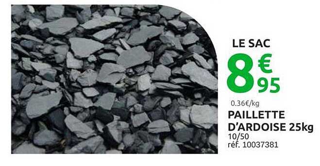PAILLETTE D'ARDOISE 25kg