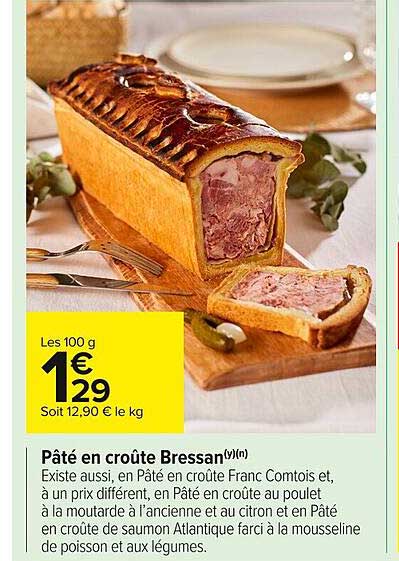 Pâté en croûte Bressan