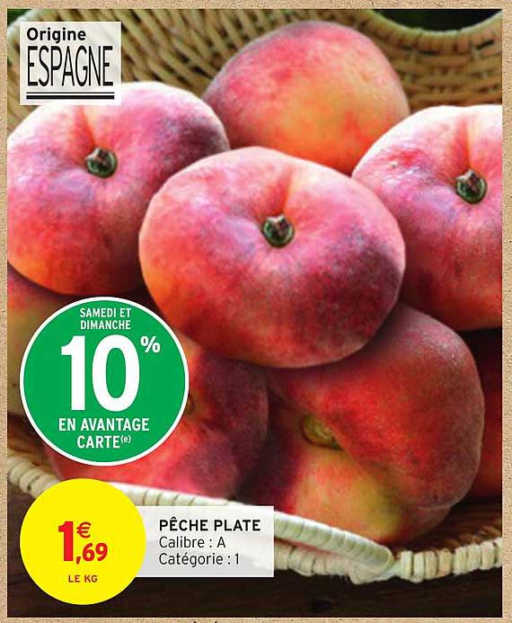 PÊCHE PLATE