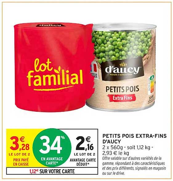 PETITS POIS EXTRA-FINS D'AUCY