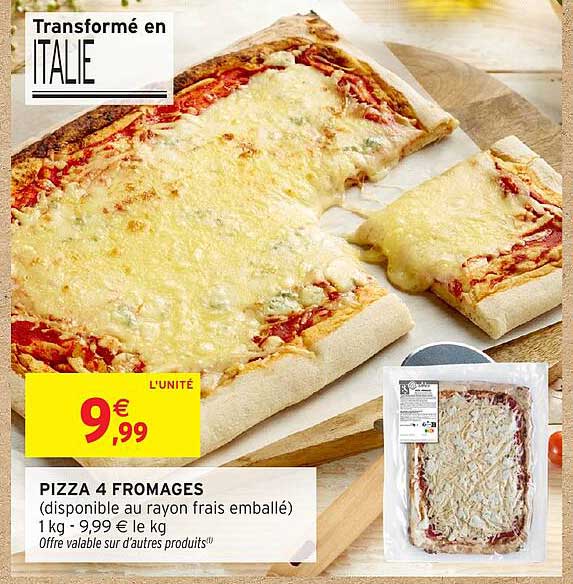 PIZZA 4 FROMAGES