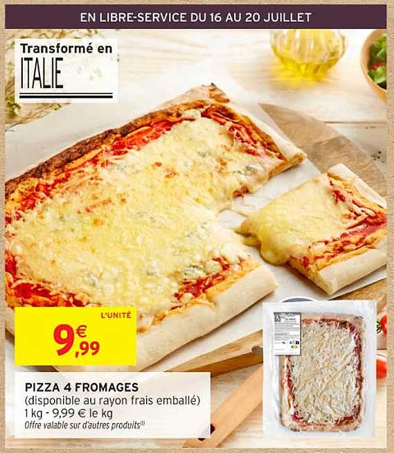 PIZZA 4 FROMAGES