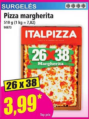 Pizza margherita