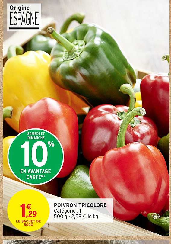 POIVRON TRICOLORE