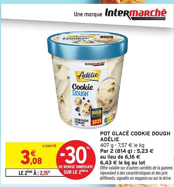 POT GLACÉ COOKIE DOUGH ADÉLIE