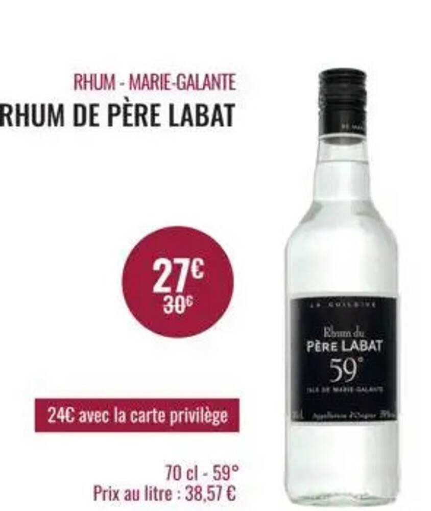 Rhum de Père Labat
