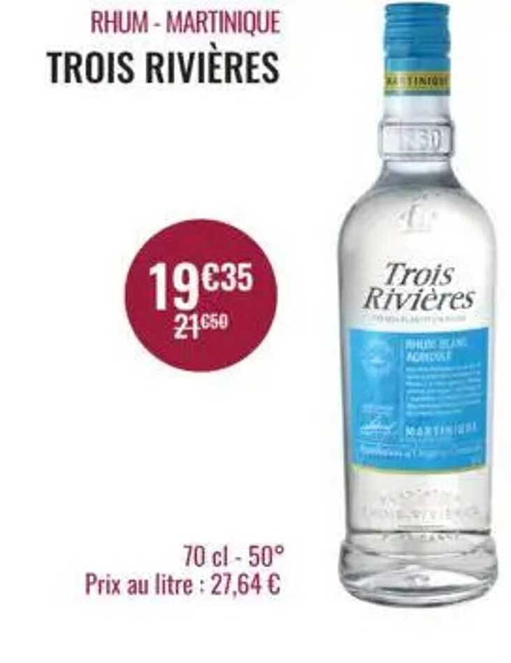 RHUM - MARTINIQUE TROIS RIVIÈRES