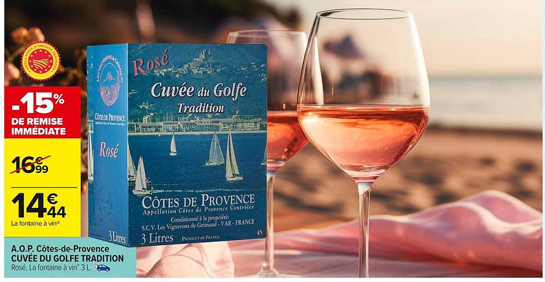 Rosé Cuvée du Golfe Tradition