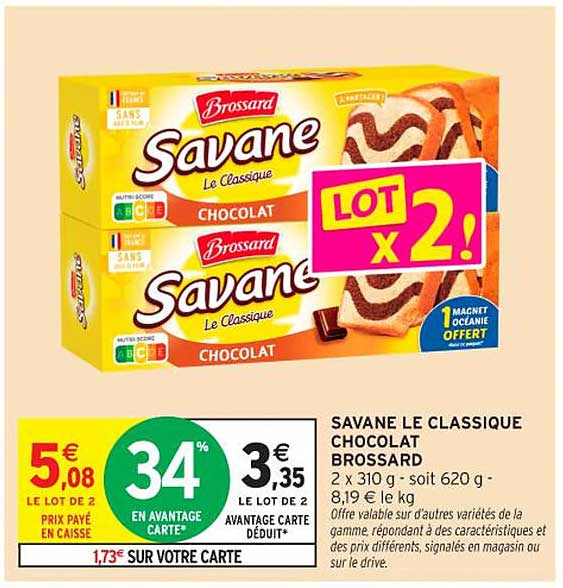 SAVANE LE CLASSIQUE CHOCOLAT BROSSARD