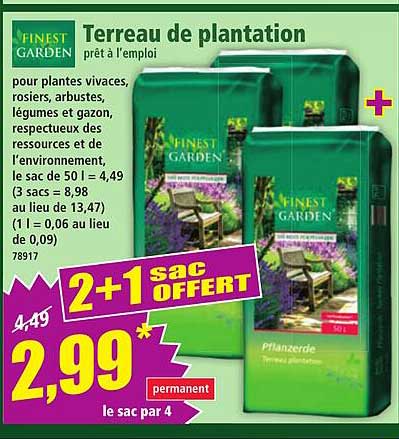 Terreau de plantation