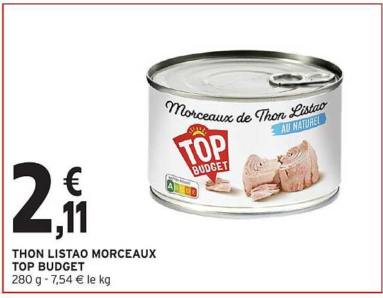THON LISTAO MORCEAUX TOP BUDGET