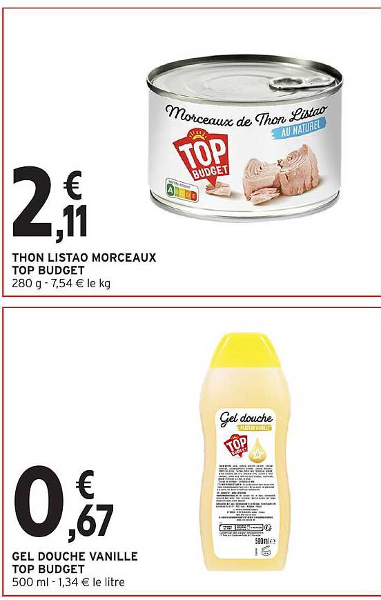 THON LISTAO MORCEAUX TOP BUDGET
