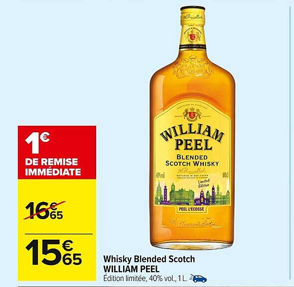 Whisky Blended Scotch WILLIAM PEEL