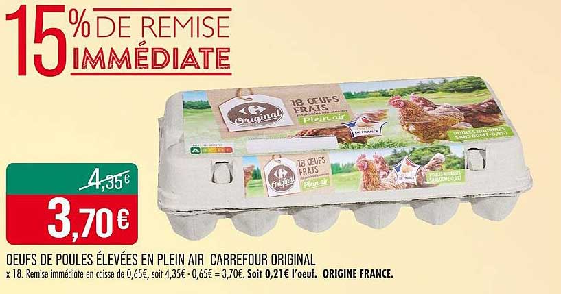 15% DE REMISE IMMÉDIATE