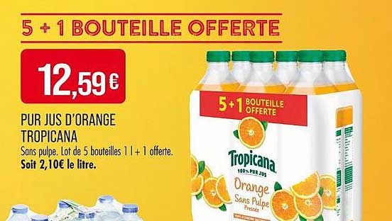 5 + 1 BOUTEILLE OFFERTE