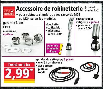 Accessoire de robinetterie
