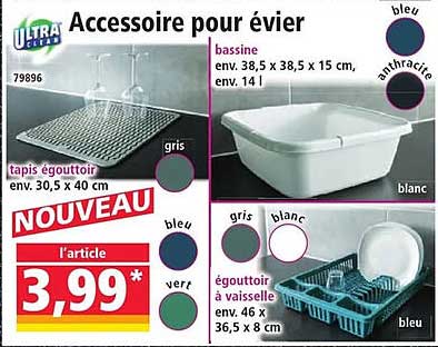 Accessoire pour évier