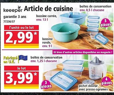 Article de cuisine