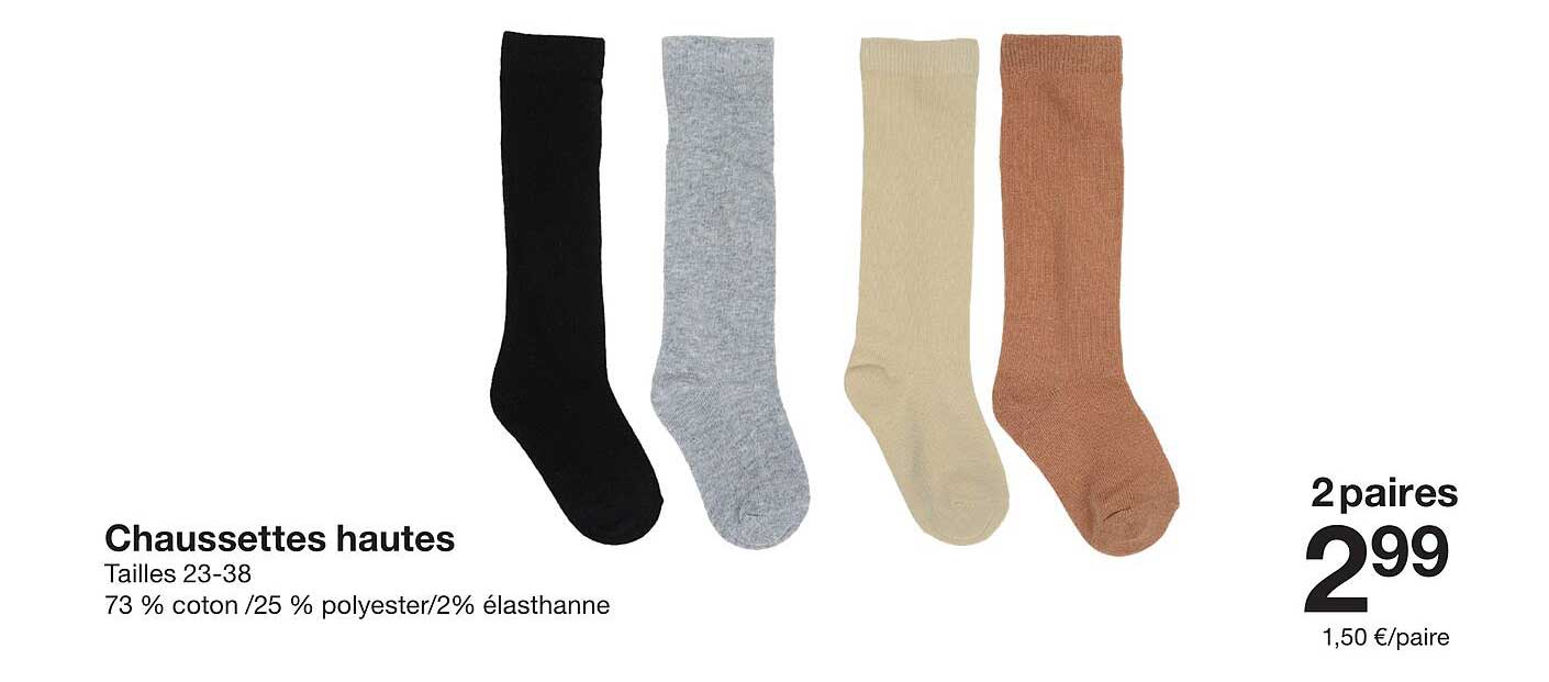 Chaussettes hautes