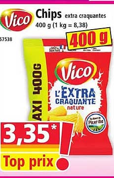 Chips extra crouquantes
