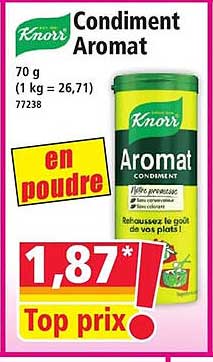Condiment Aromat