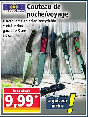 Couteau de poche/voyage